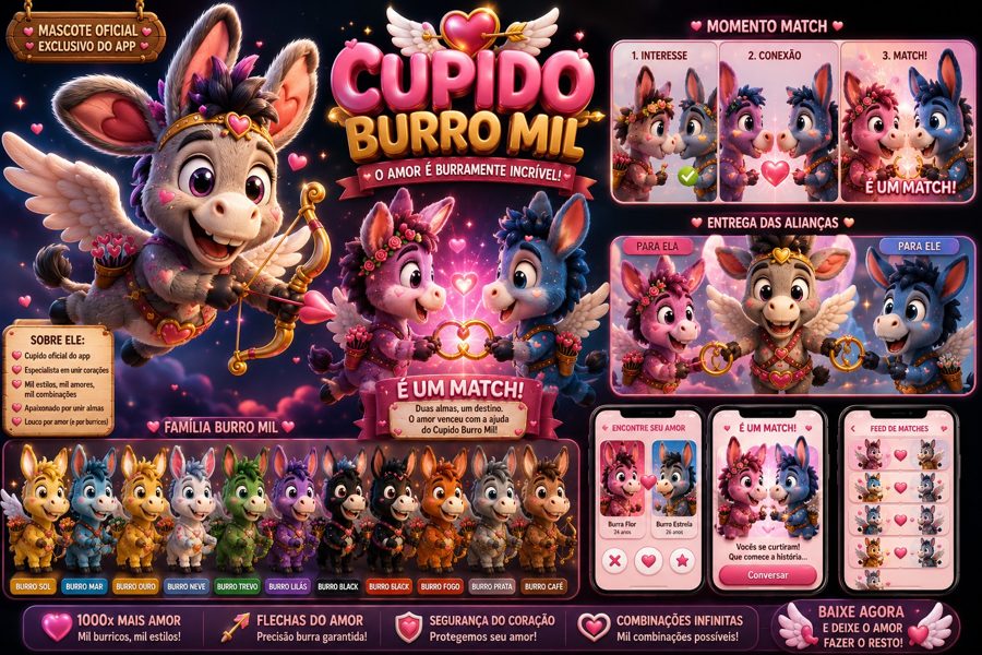 Cupido Burro Mil
